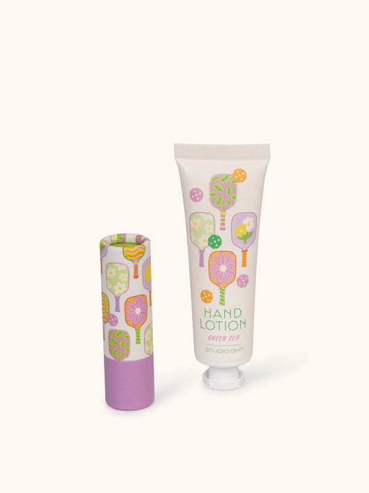 Pickleball Rally Lip Balm & Lotion Set
