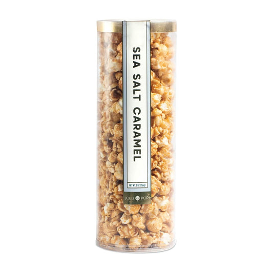 Sea Salt Caramel Popcorn Tube