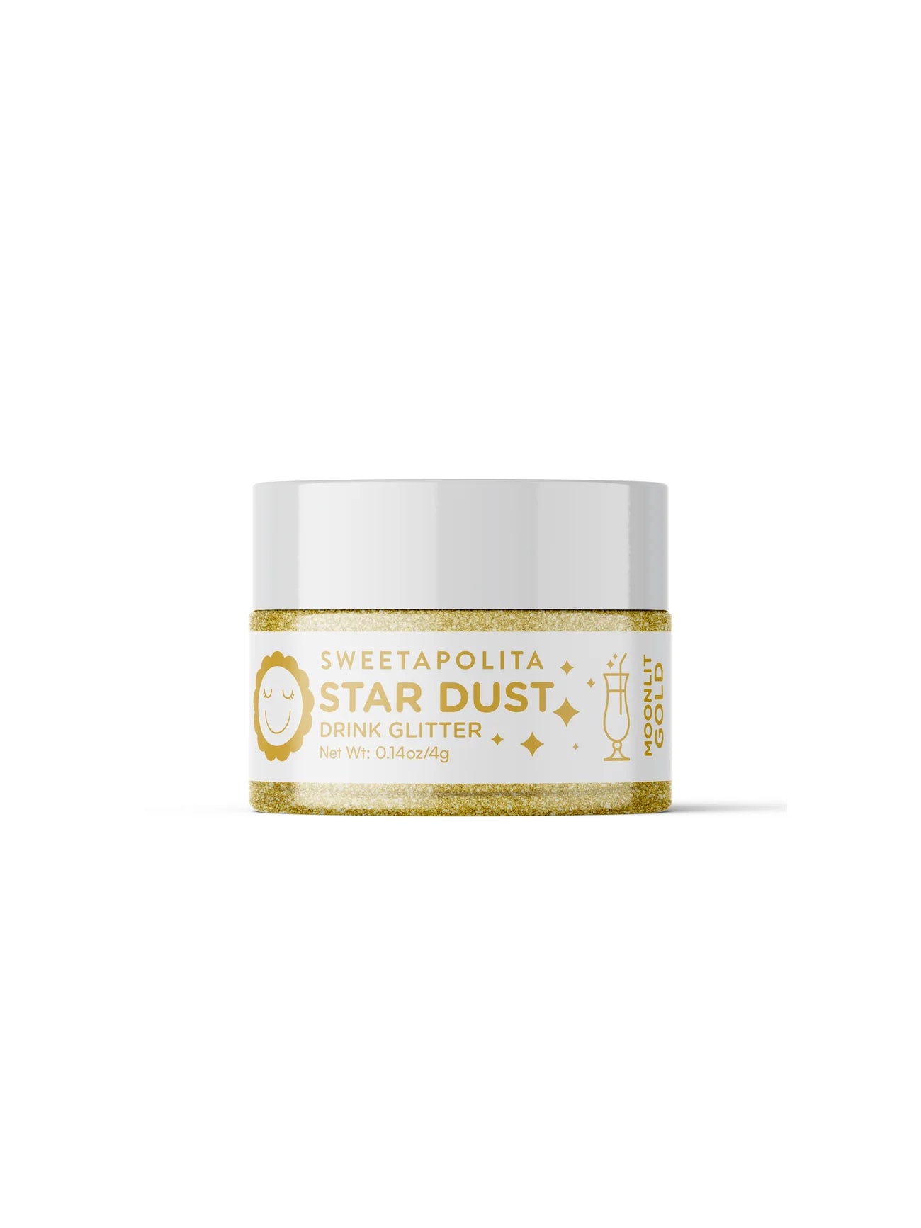 Star Dust Edible Drink Glitter | Moonlit Gold