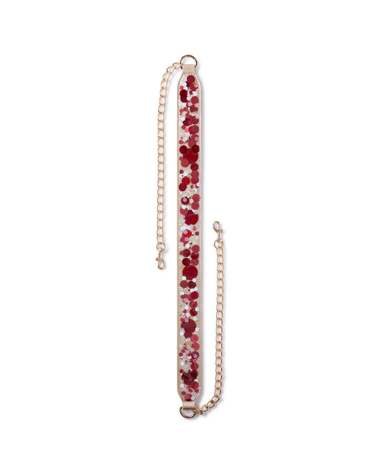 Rally Red Confetti Bag Strap