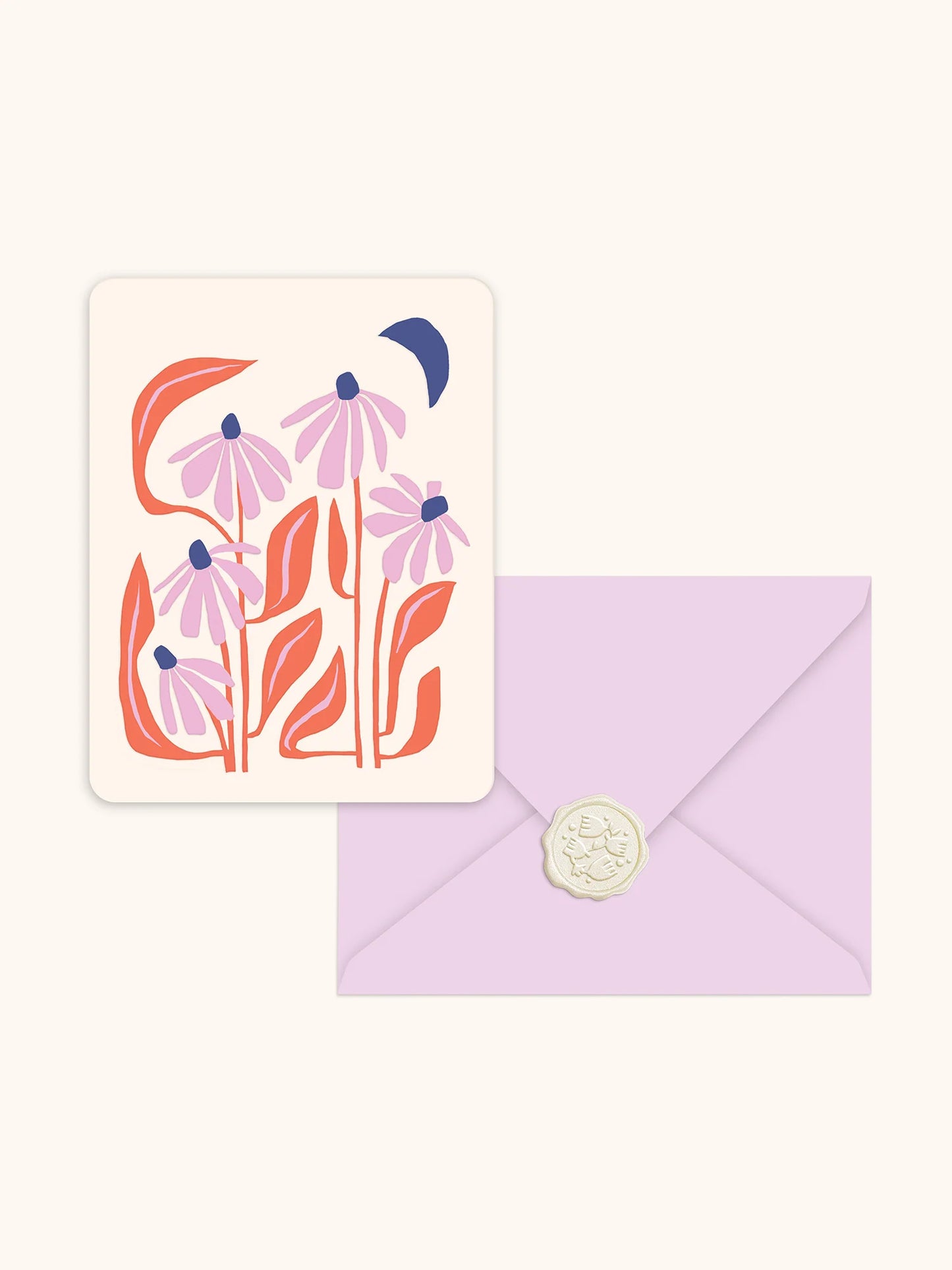 Keep Blossoming Note Card Set with Wax Seal