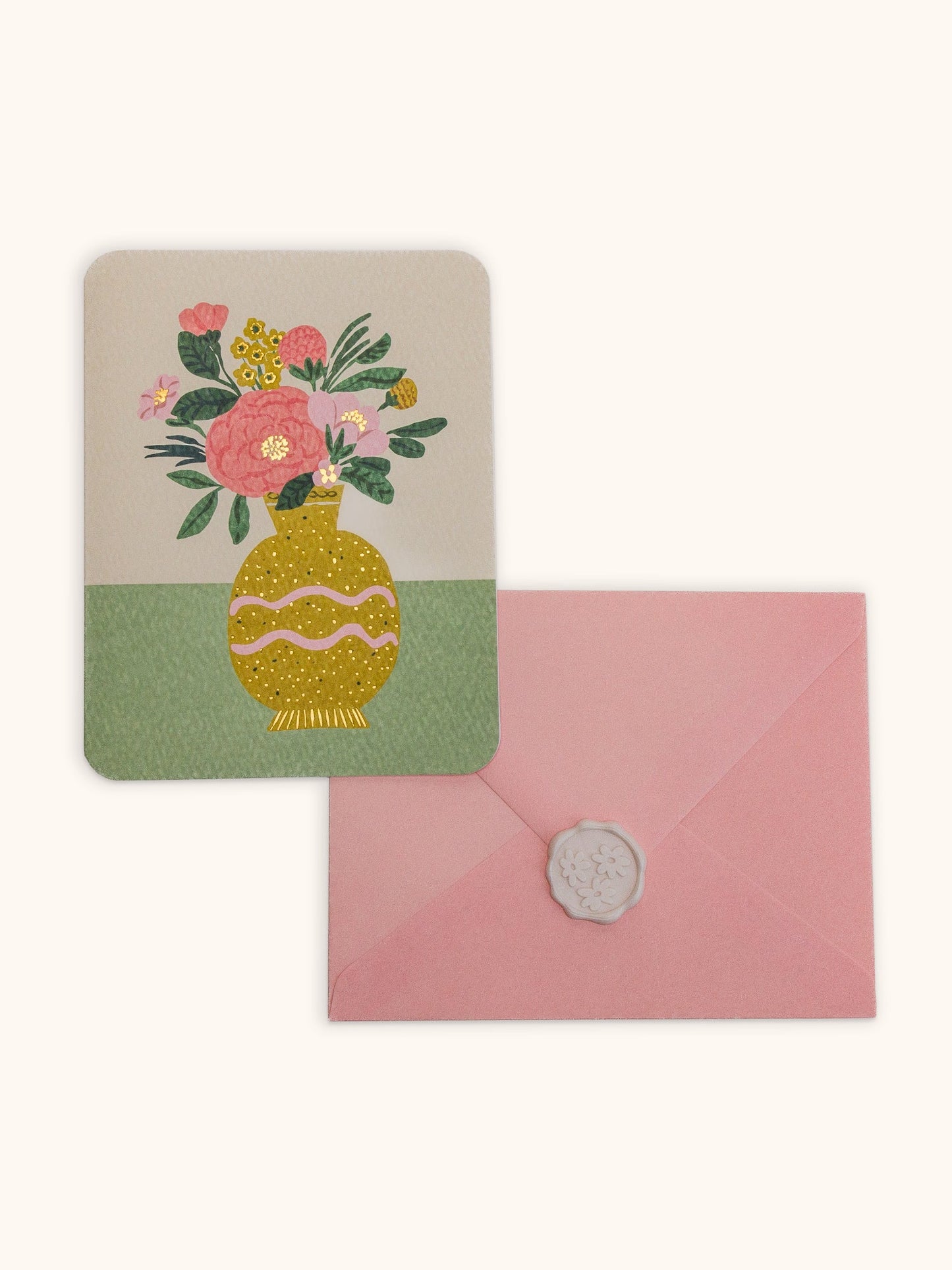 Dreaming of Flowers Note Card Set with Wax Seals