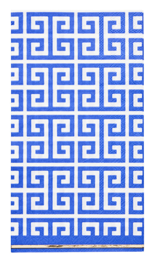 Greek Key Guest Towel