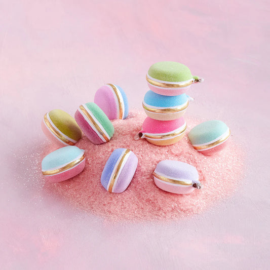 Rainbow Macaron Ornaments | Assorted Colors