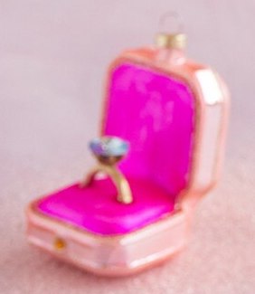 Shine & Be Mine Diamond Ring Ornament