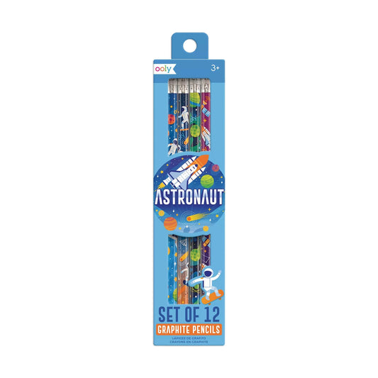 Astronaut Graphite Pencils | Set of 12