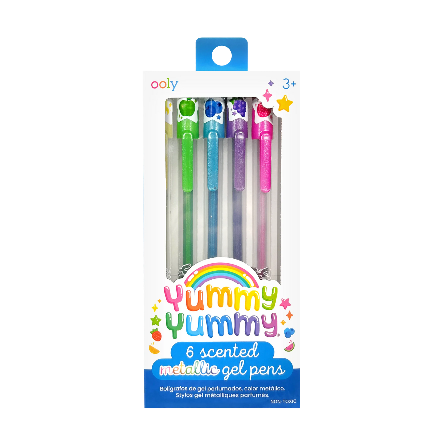 Yummy Yummy Scented Gel Pens | Metallic | Set of 6