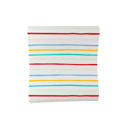 Oui Party Striped Table Runner