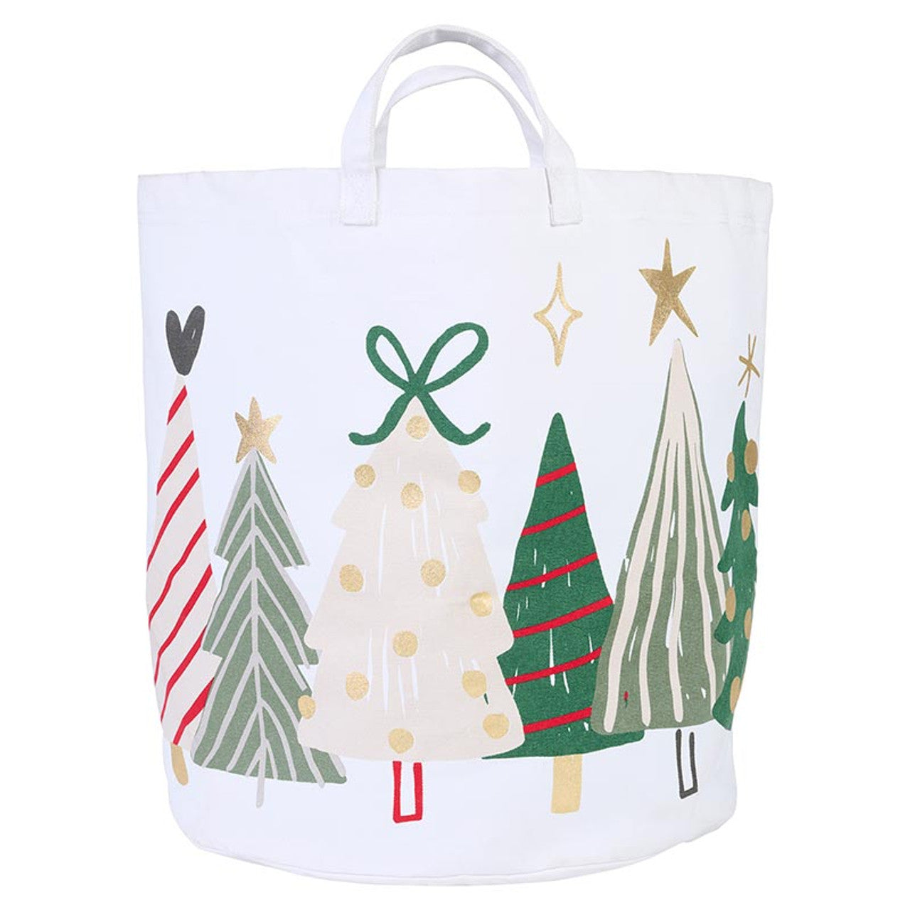 Large Canvas Storage Tote Trees - Thumbnail 5