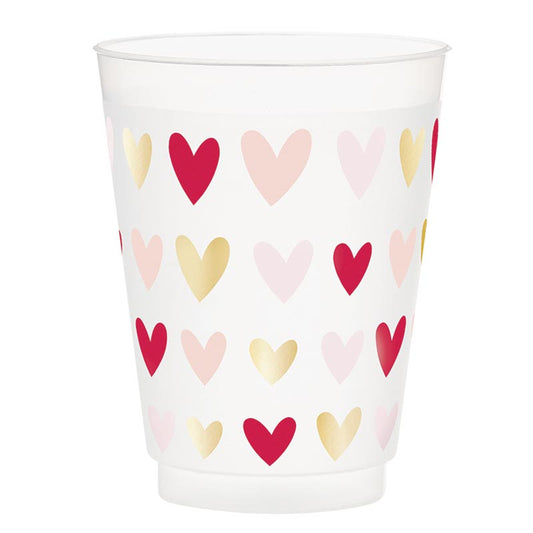 Frost Cup | Heart Pattern