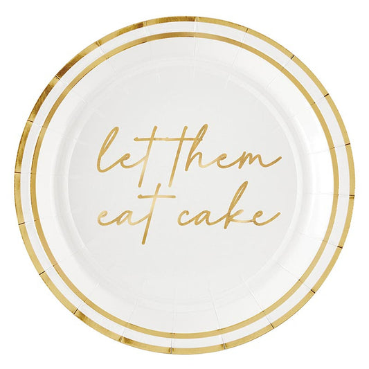 Paper Plate | Let Them Eat Cake