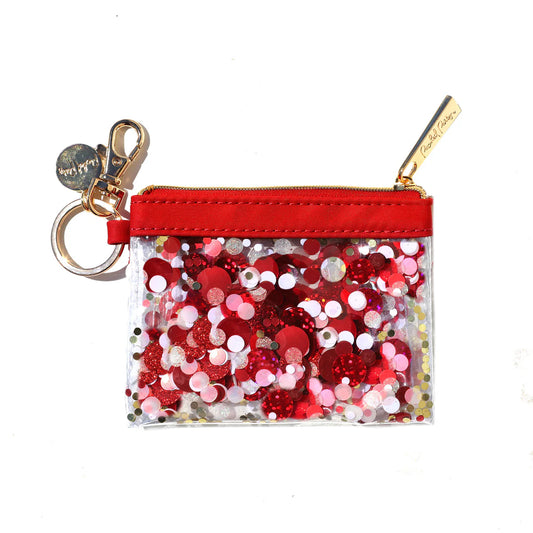 Keychain Wallet | Rally Red