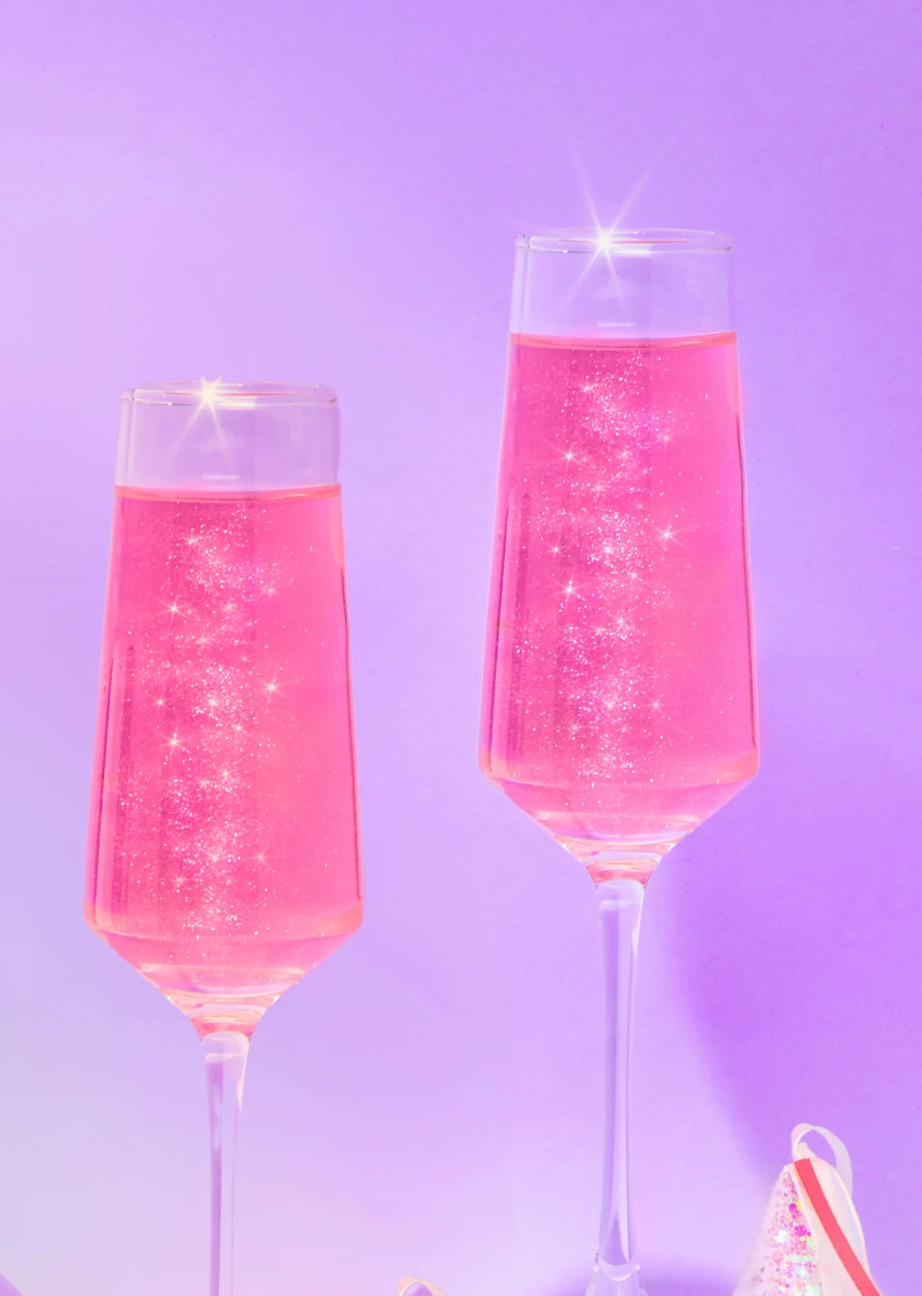 Star Dust Edible Drink Glitter | Party Pink