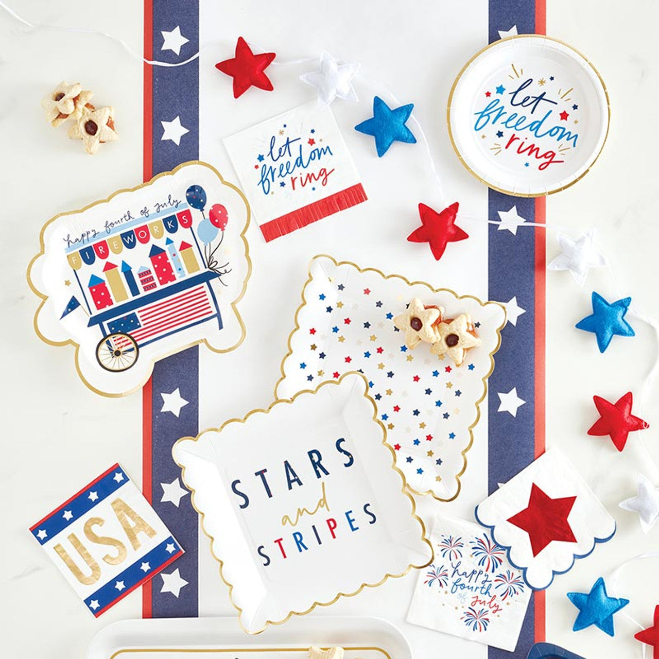 Foil Paper Plates | Freedom