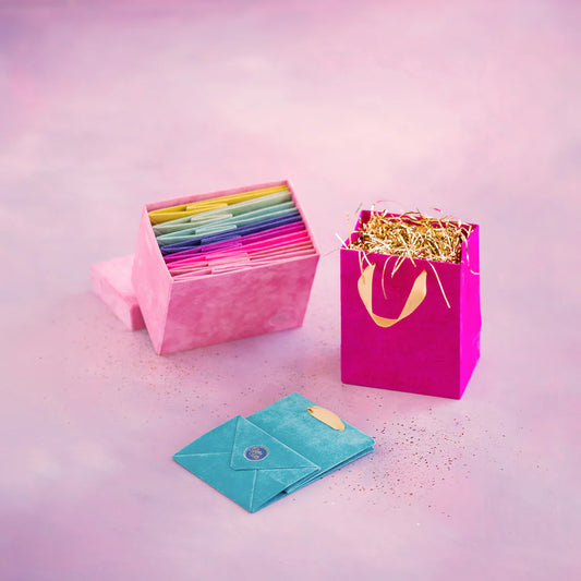 Patisserie Flocked Gift Bags | Medium
