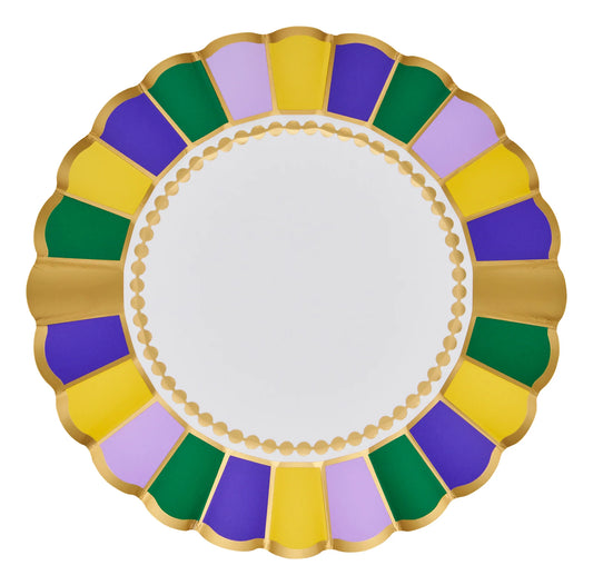 Let's Mardi Salad Plates
