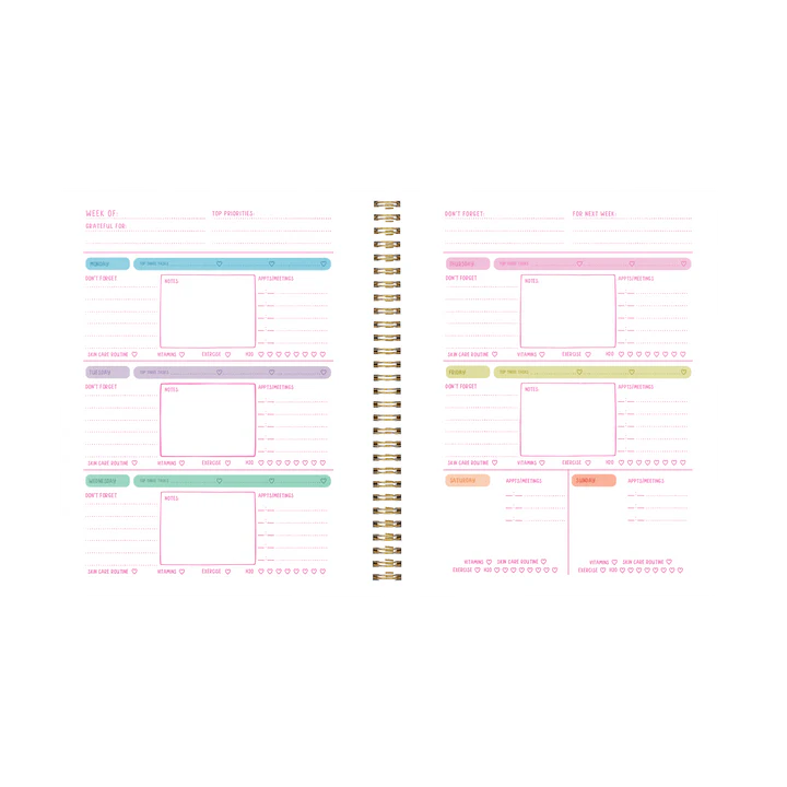 Perpetual Planner | Trippy Floral