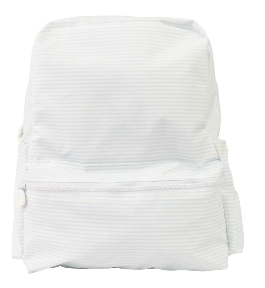 Small Backpack | Light Blue Stripe
