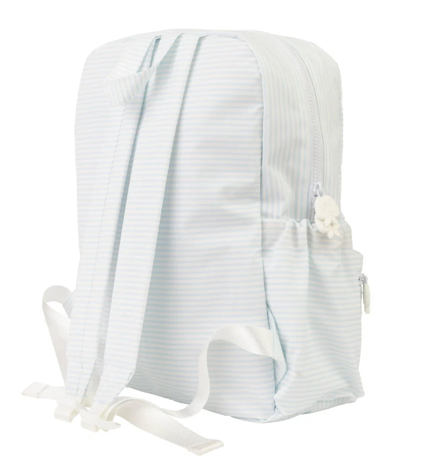 Small Backpack | Light Blue Stripe