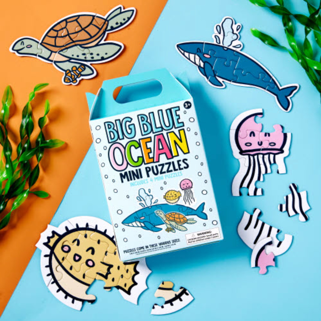 Let's Explore Under The Sea Mini Diecut Puzzle Assortment