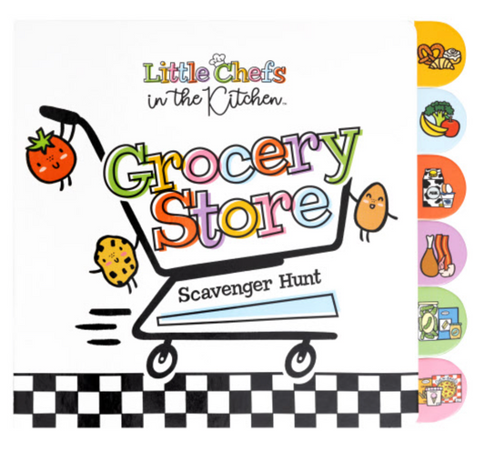 Little Chefs Grocery Store Scavenger Hunt Board Book