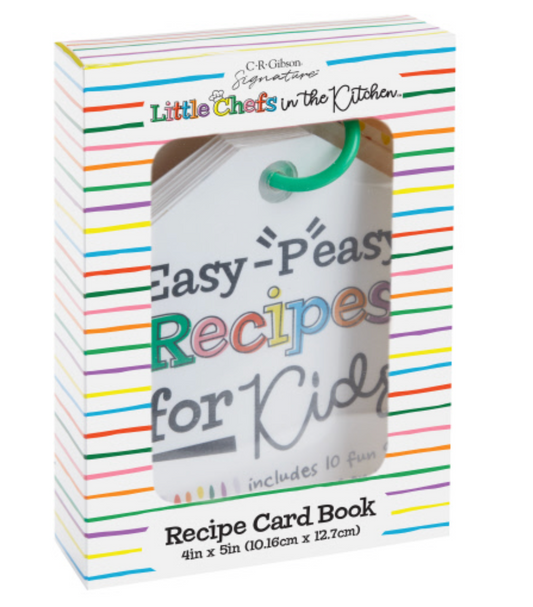 Little Chefs Easy Peasy Kids Recipe Cards Ring