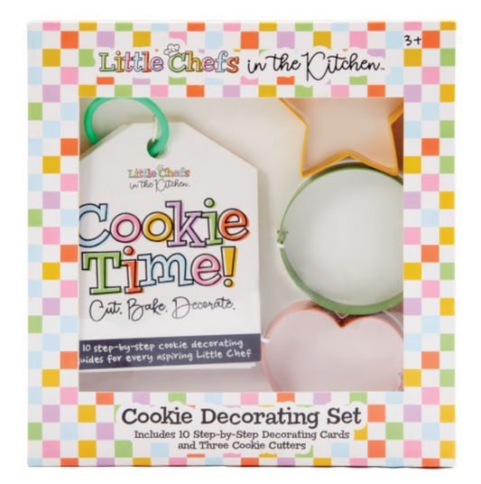 Little Chefs Cookie Decorating Cards & Cutters