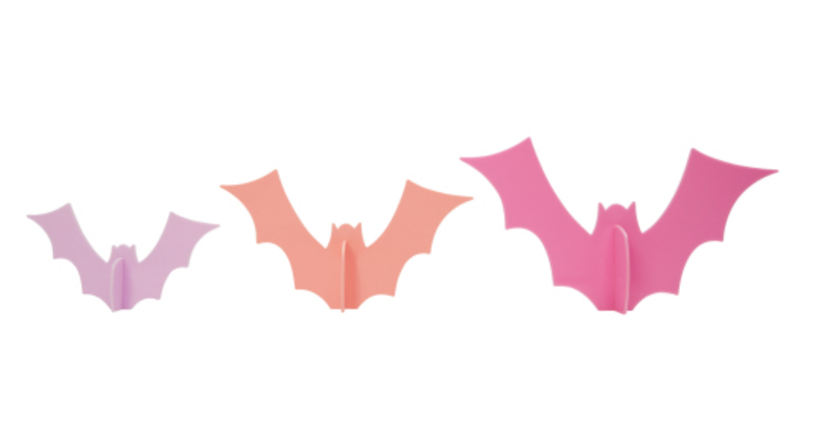 Kailo Chic Acrylic Bats | Coral/Pink