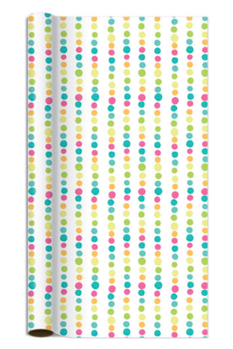 Gift Wrap | Brights Dots