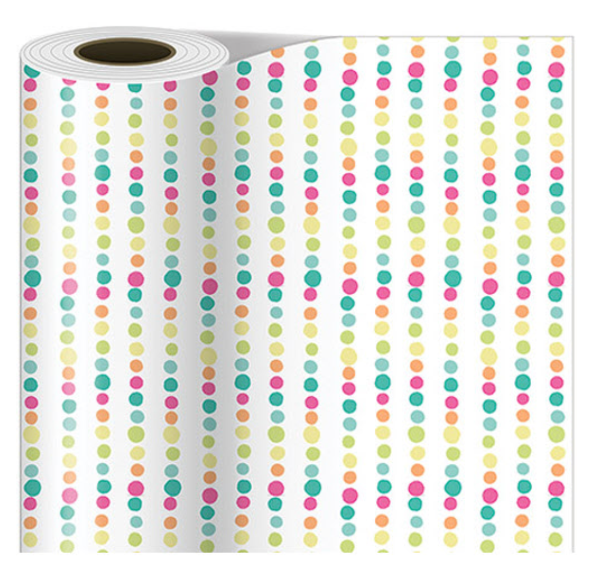 Gift Wrap | Brights Dots