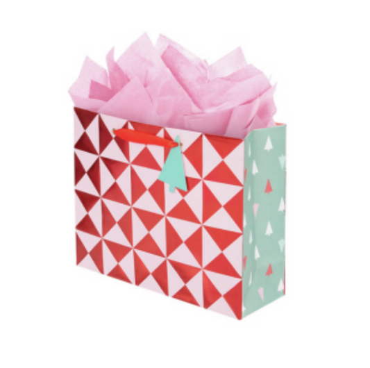 Medium Vogue Gift Bag | Pink Prism