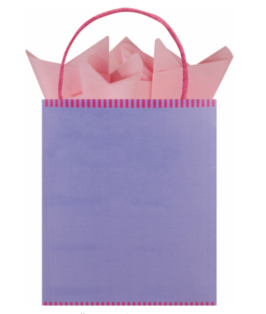 Two Tone Tote Gift Bag | Orchid Bloom