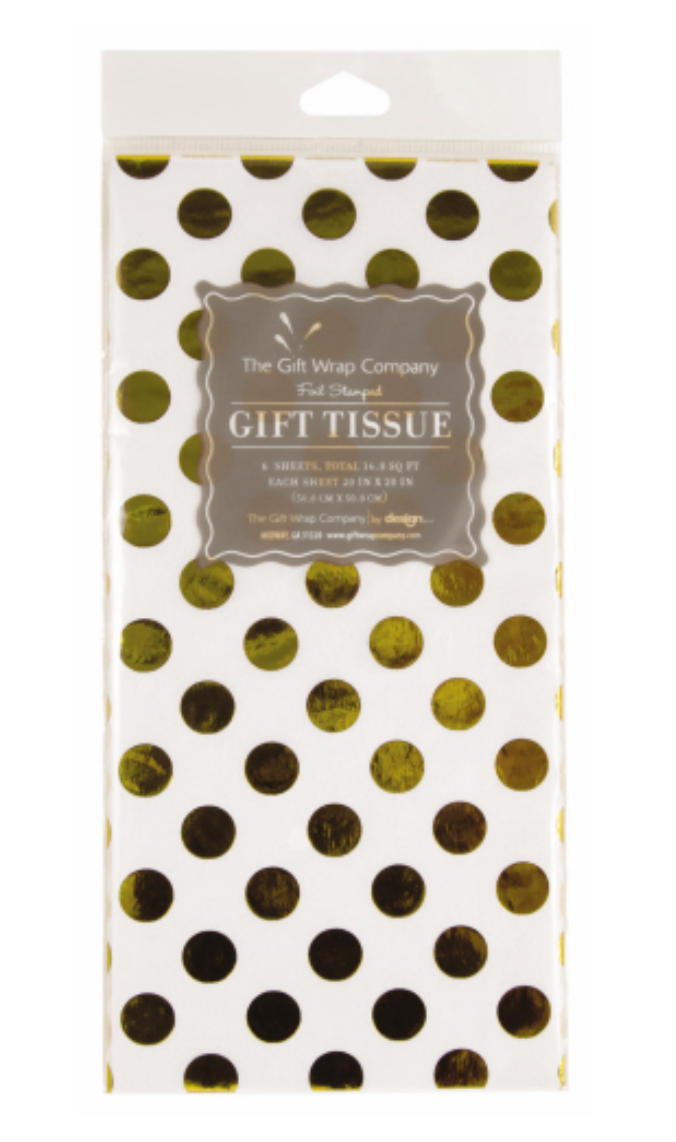 Gift Tissue | Golden Spots