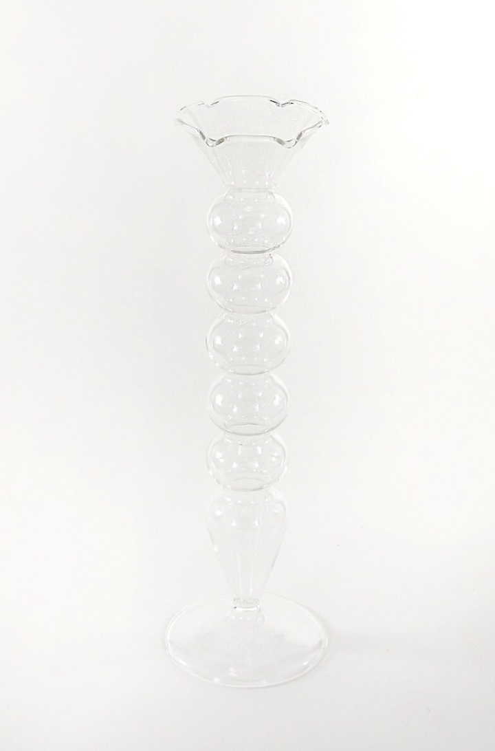 Stacked Bubbles Candlestick | Clear