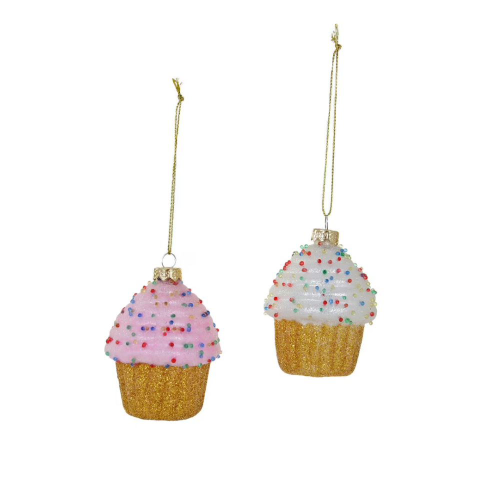 Tiny Cupcake Ornament