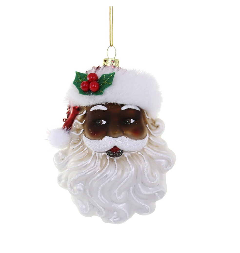 Retro Santa Ornament