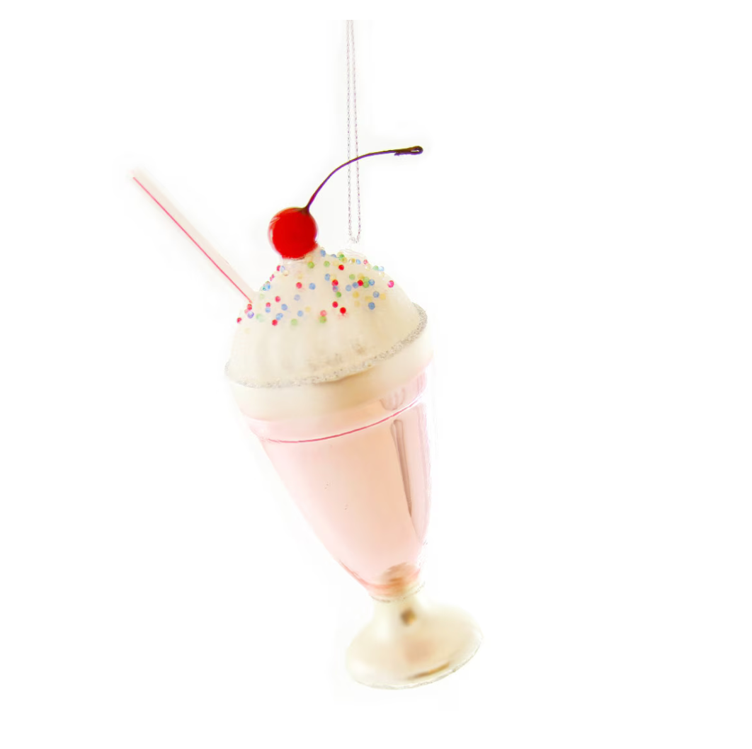 Tall Milkshake Ornament