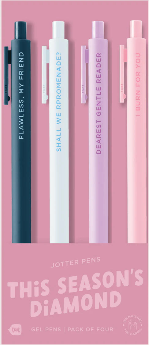 Jotter Pens 4-pack | This Season's Diamond