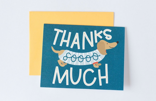 Thanks So Much Greeting Card