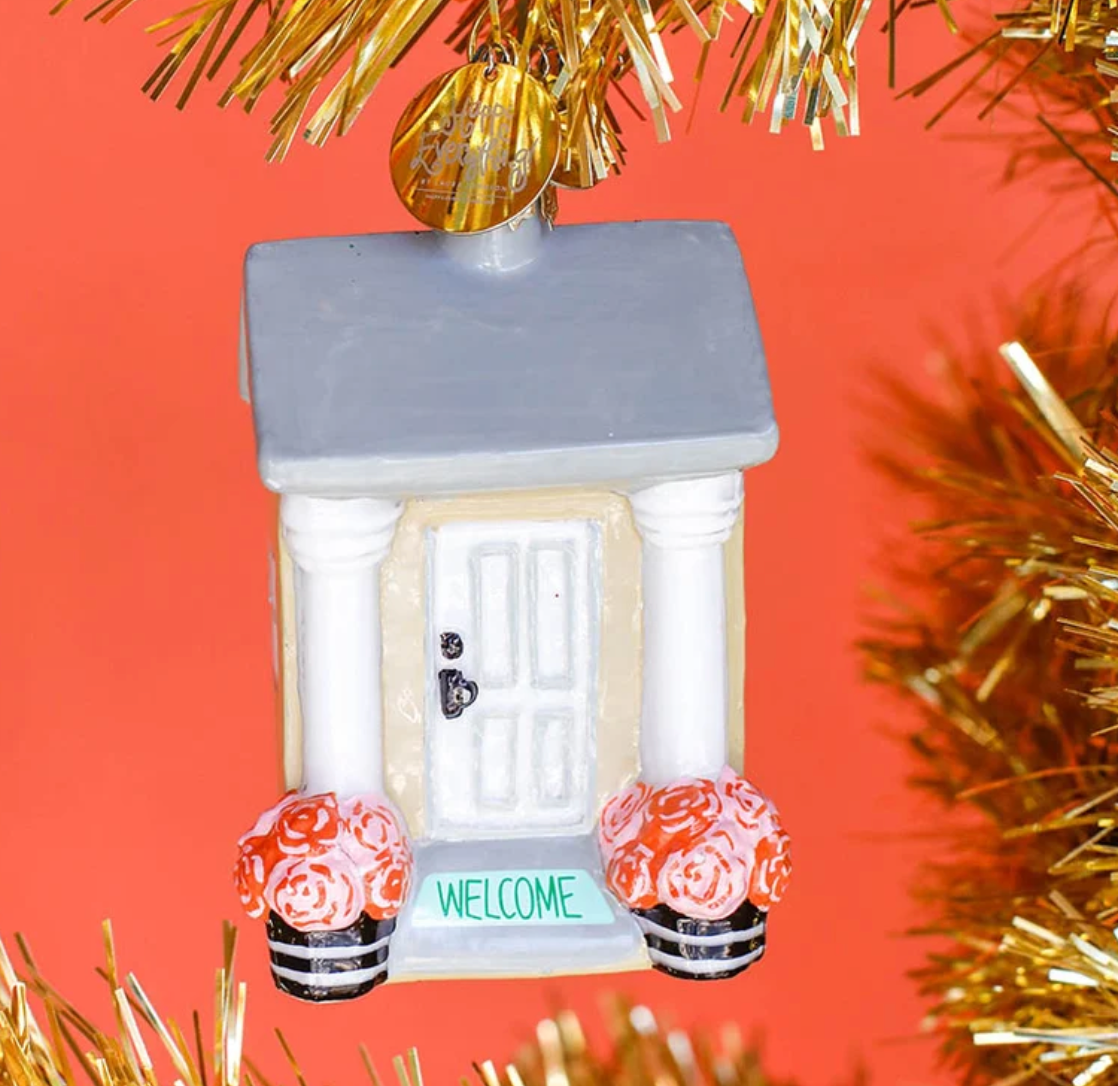 House Welcome Shaped Ornament
