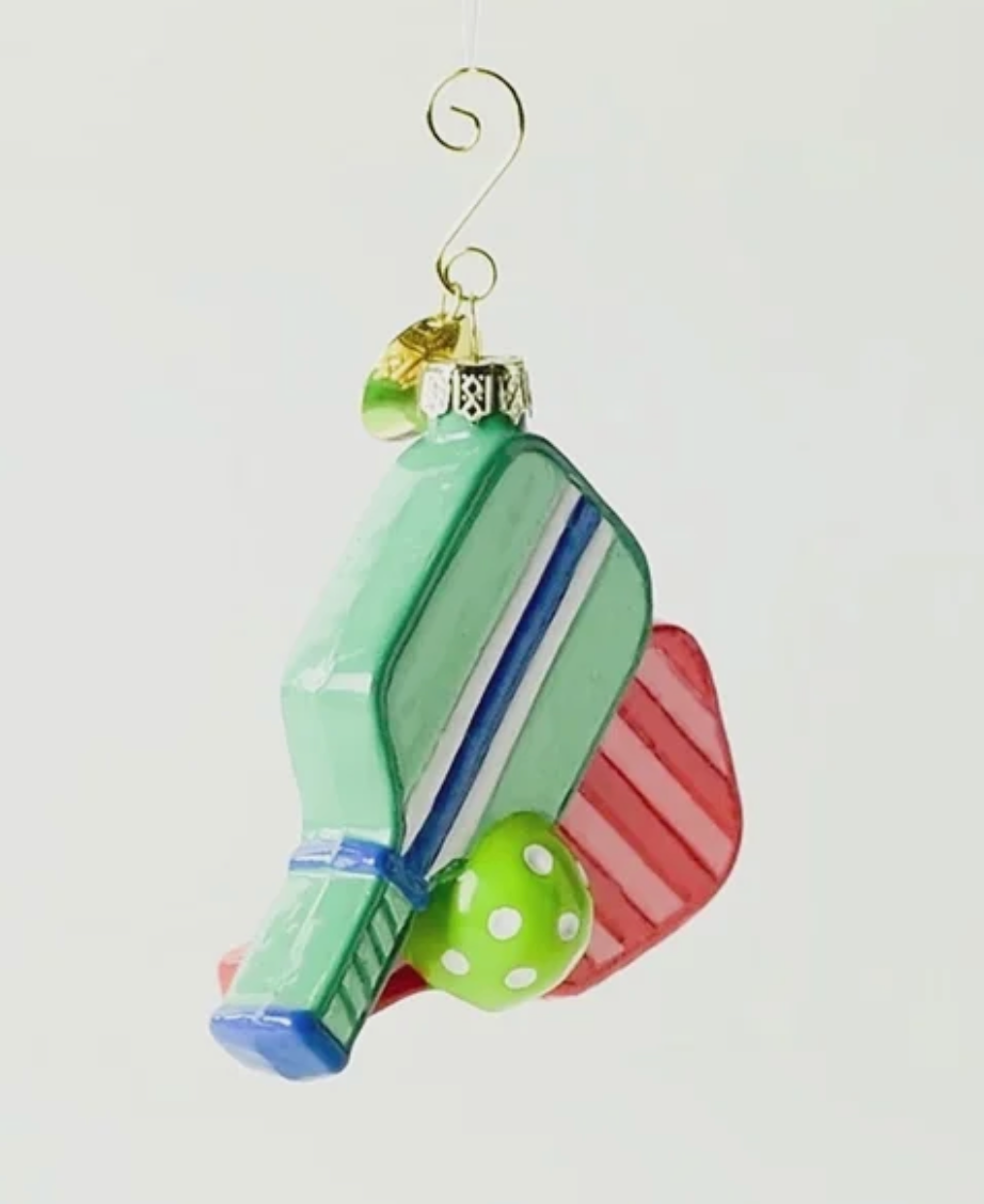 Pickleball Shaped Ornament
