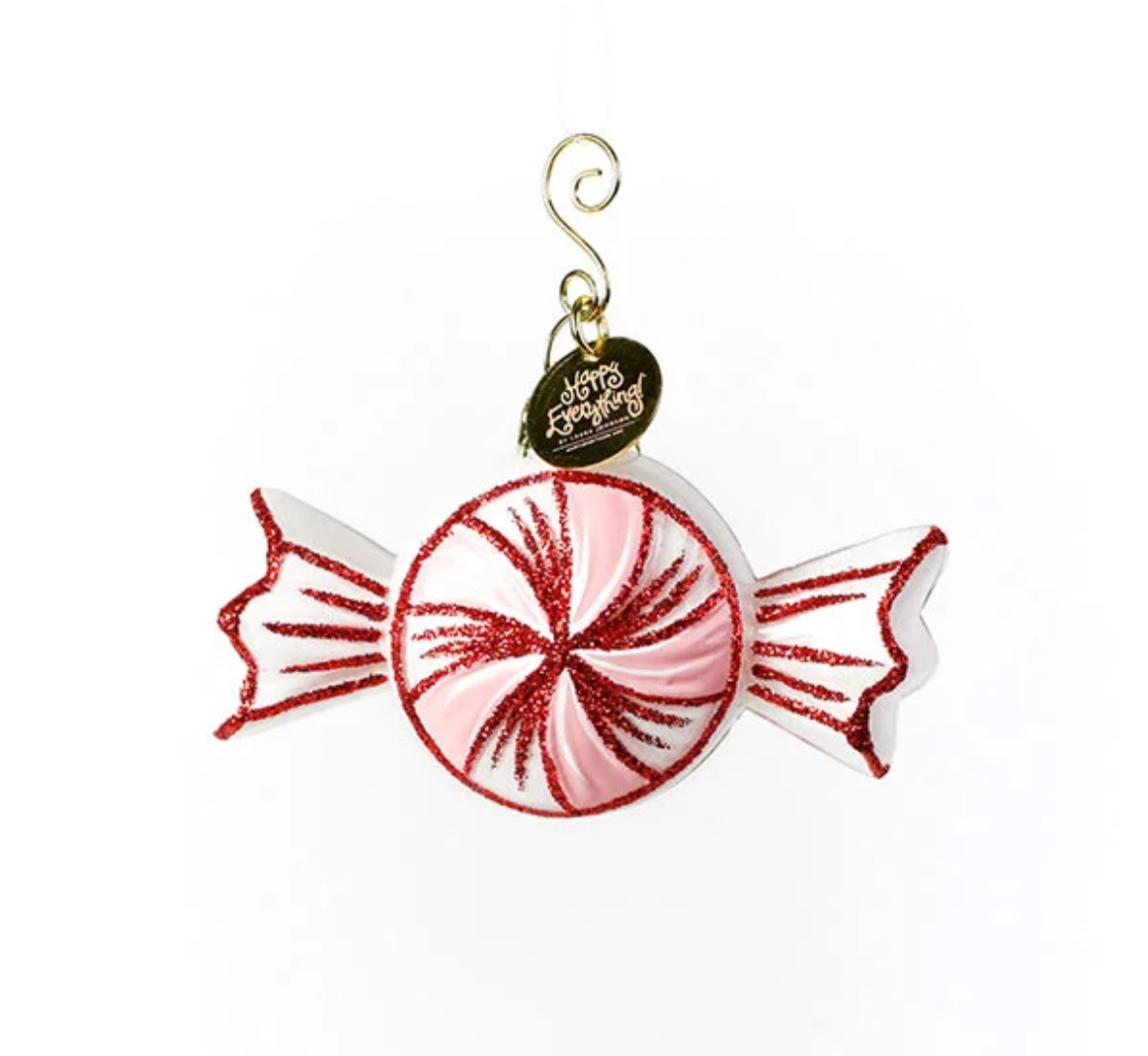 Peppermint Shaped Ornament