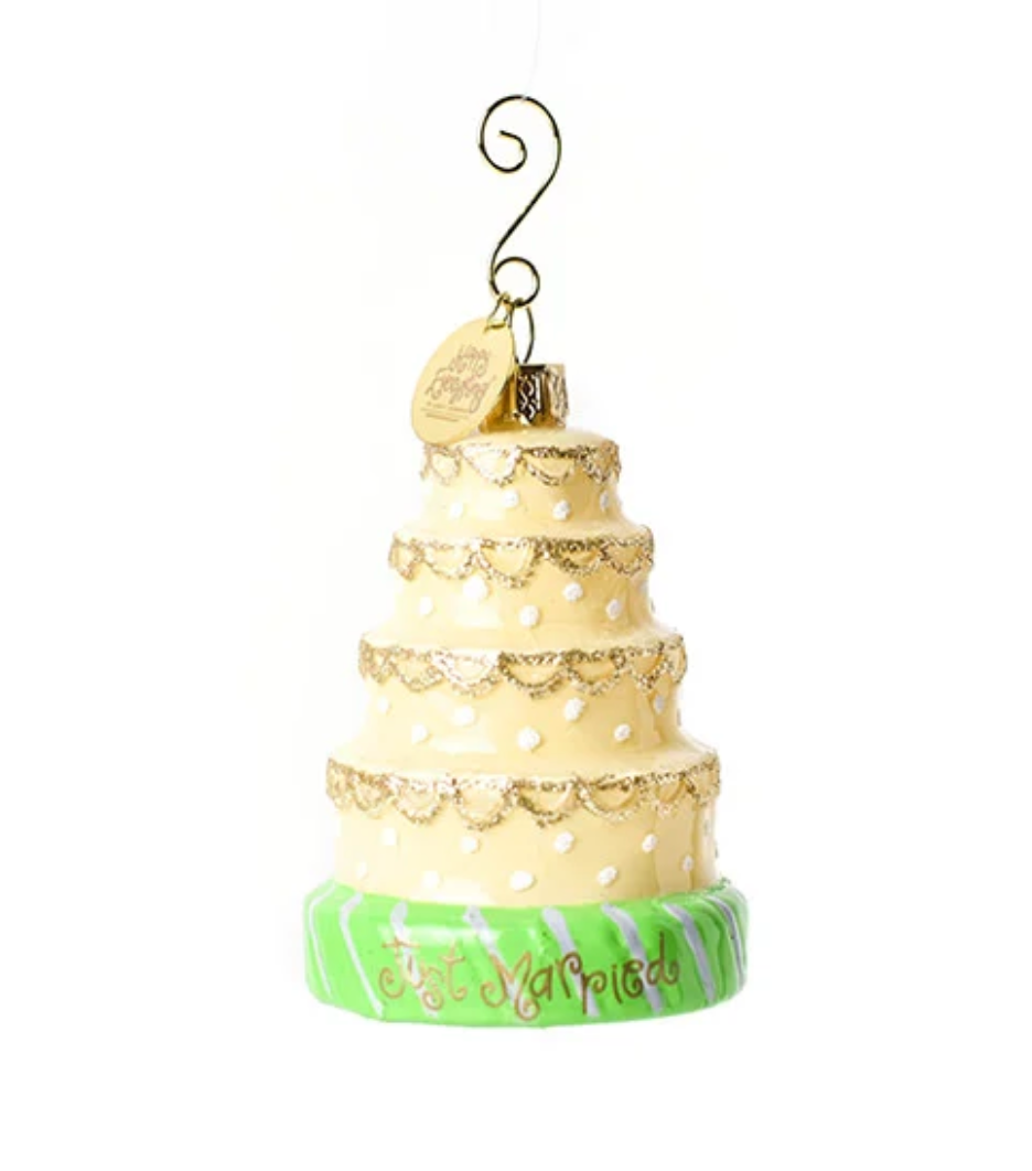 Wedding Cake Shaped Ornament