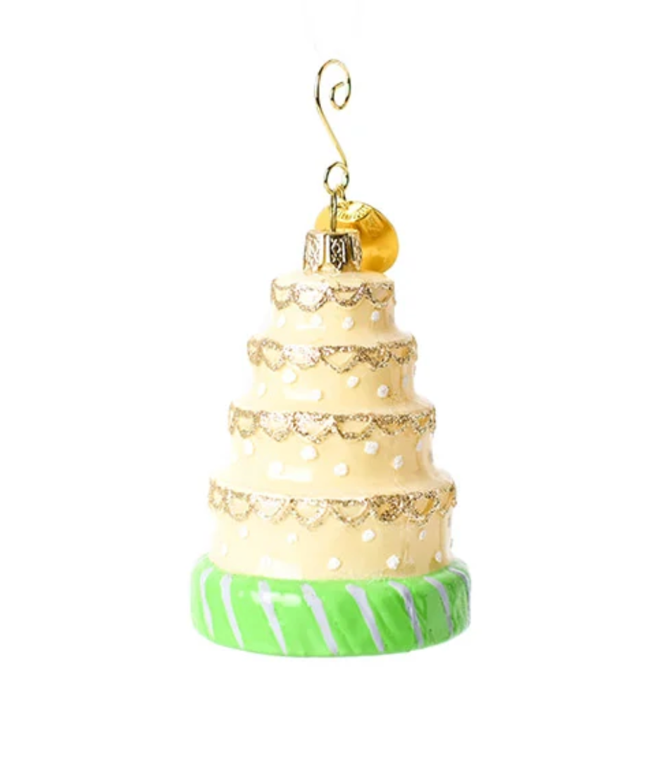 Wedding Cake Shaped Ornament