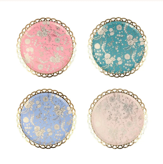 English Garden Lace Side Plates
