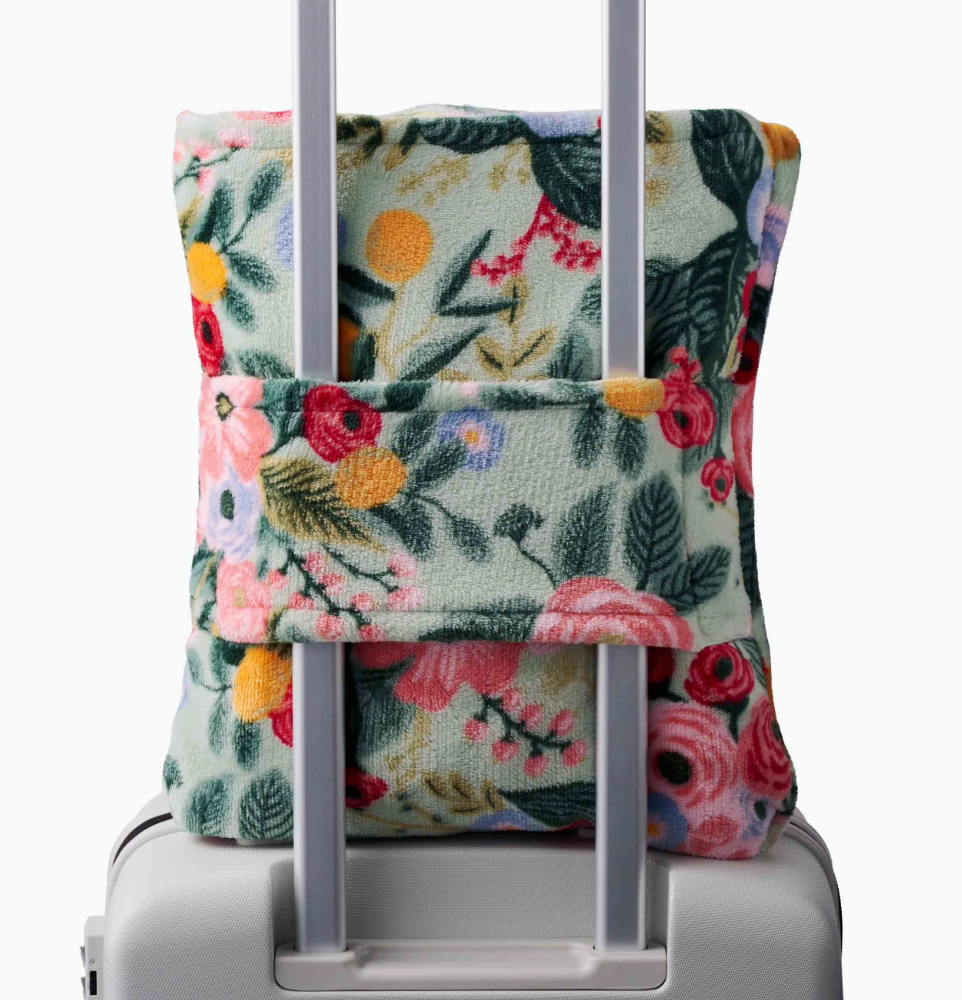 Garden Party Travel Fleece Blanket