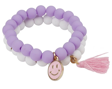 Pretty Pastel Soft Touch Bracelet Set