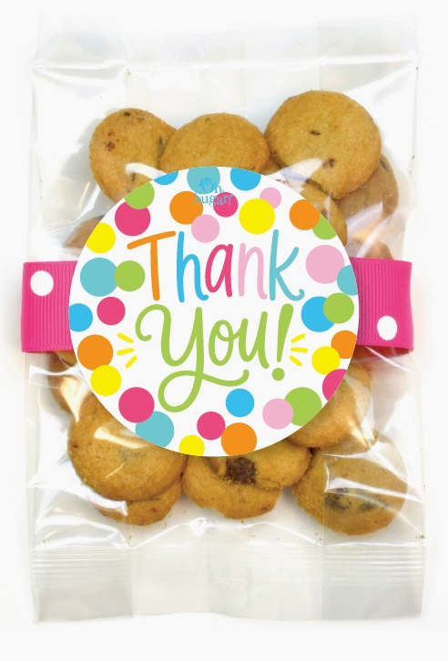 Darling Dots Cookie Bags | Chocolate Chip