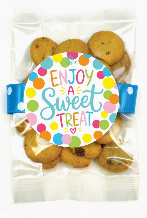 Darling Dots Cookie Bags | Chocolate Chip
