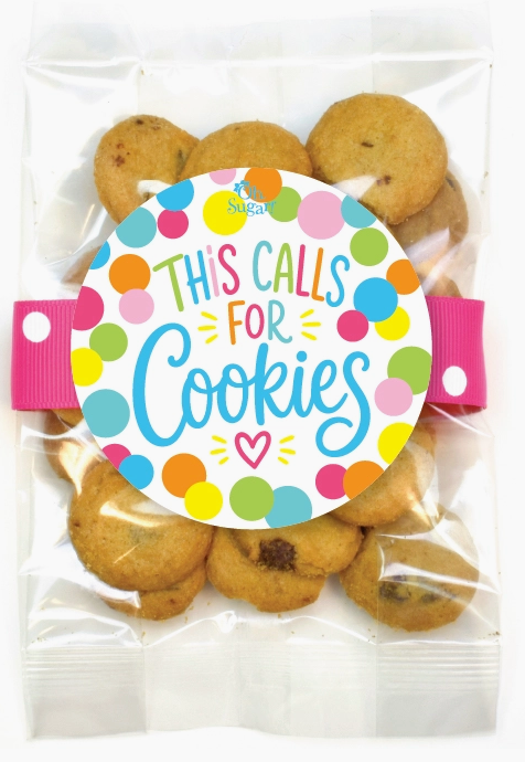 Darling Dots Cookie Bags | Chocolate Chip